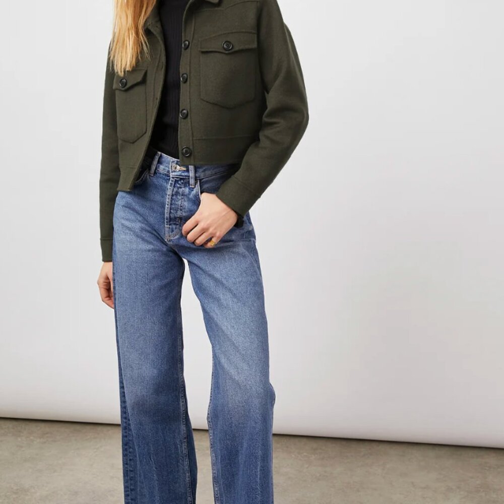 Rails Easton Jacket Size Xs In Olive Green - image 3